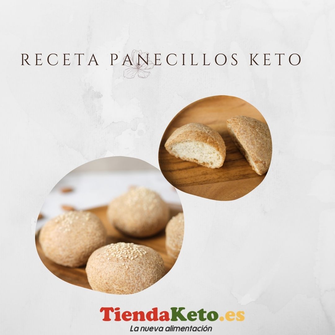receta facil panecillos keto