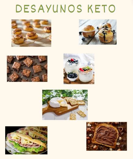 30 recetas de desayunos keto fáciles y deliciosos