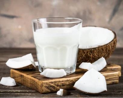 Receta leche de coco casera (con nata de coco) sin azúcar