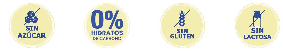 Plumcake 0 hidratos sabor  CARAMELO SALADO, Nuvola Zero