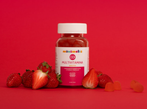 Gominolas Funcionales. Multivitamínico adultos. Minimelis. 60 cápsulas.