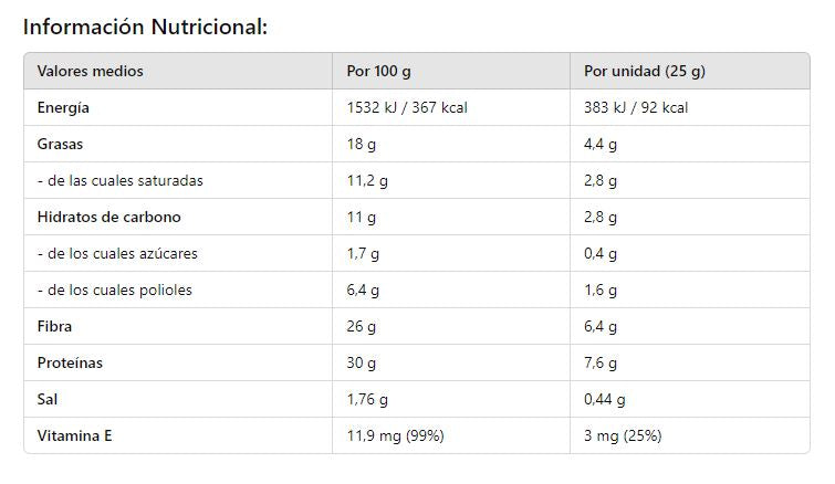 Keto Orange and Chocolate Cookies. 5 units of 25g. Diet Pro
