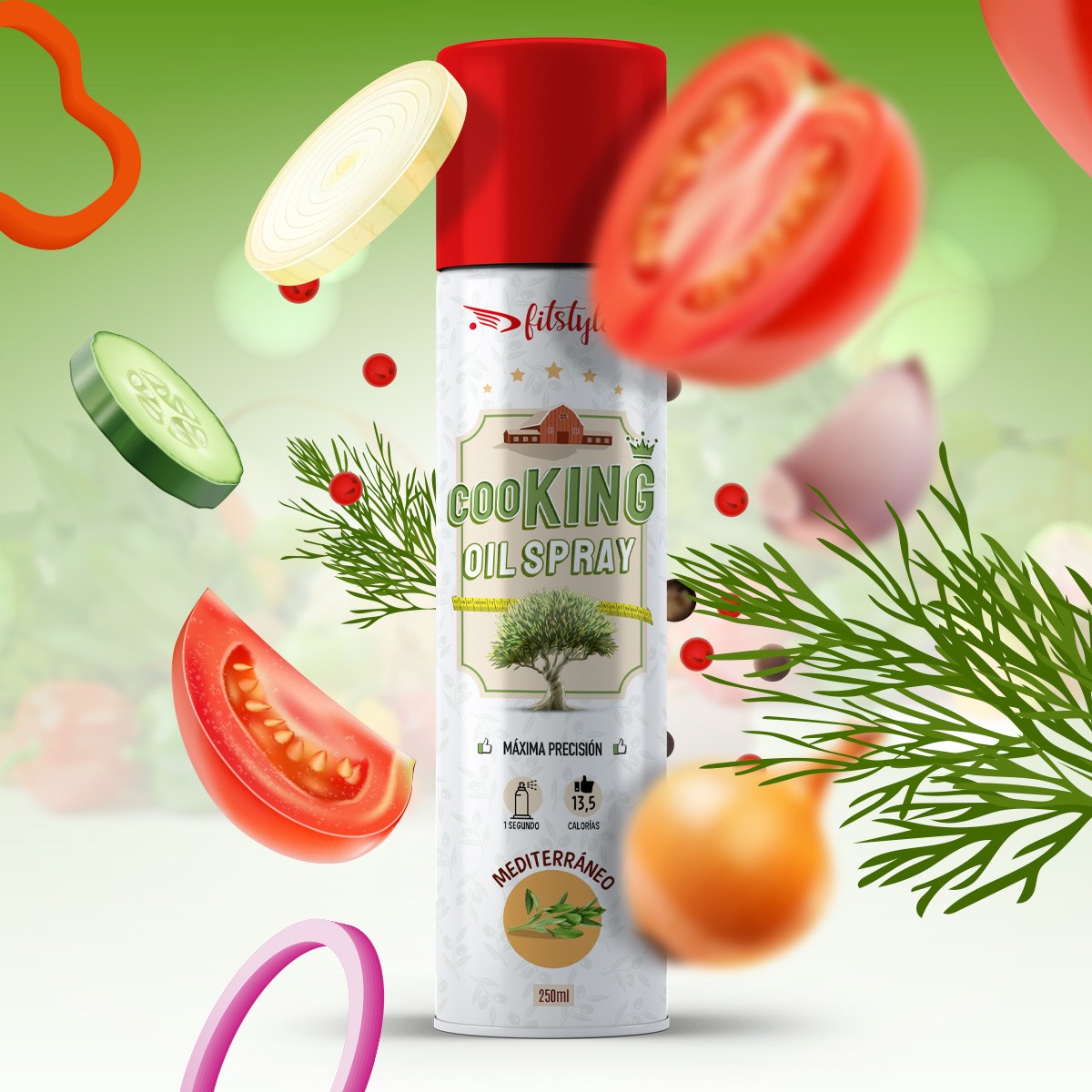 CooKing Mediterráneo 250ml (Aceite en spray)