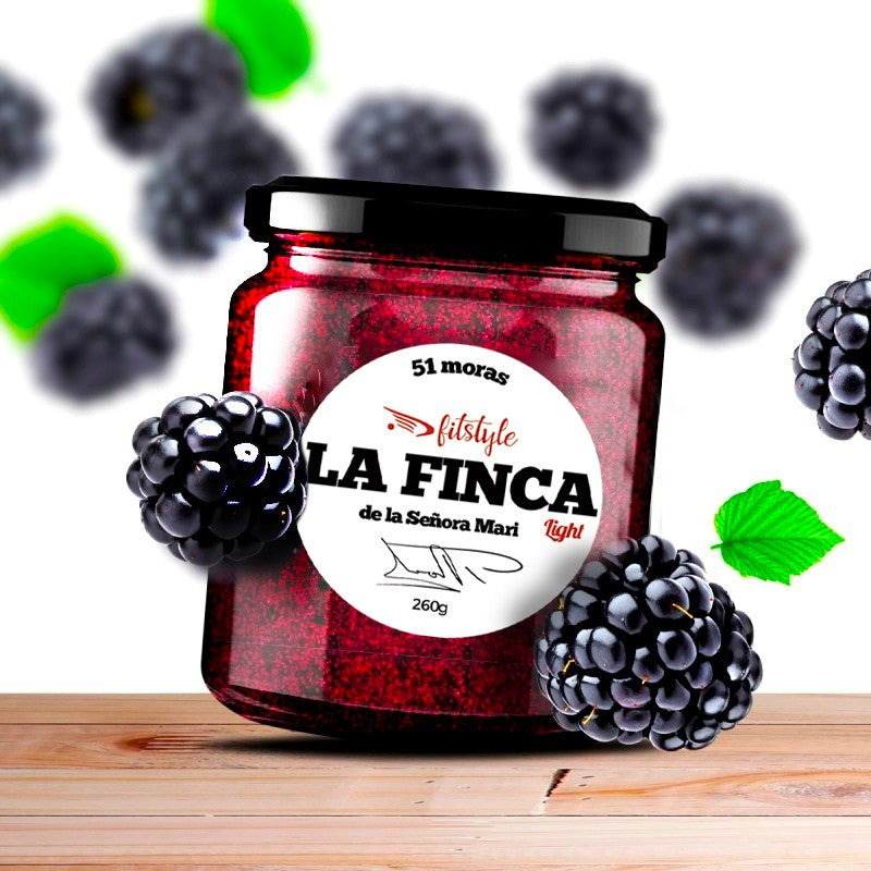 Mermelada Light de Moras 260g