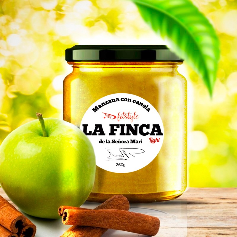 Mermelada Light de Manzana con Canela 260g