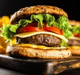 Pan de hamburguesa de proteínas, keto . 4 ud. Low Carb Goodies