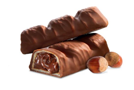 Caja de 6 CROCK KETO, "estilo kinder bueno". Rellenos de crema proteica de chocolate/avellanas y recubiertos de chocolate con leche keto. Low Carb Goodies