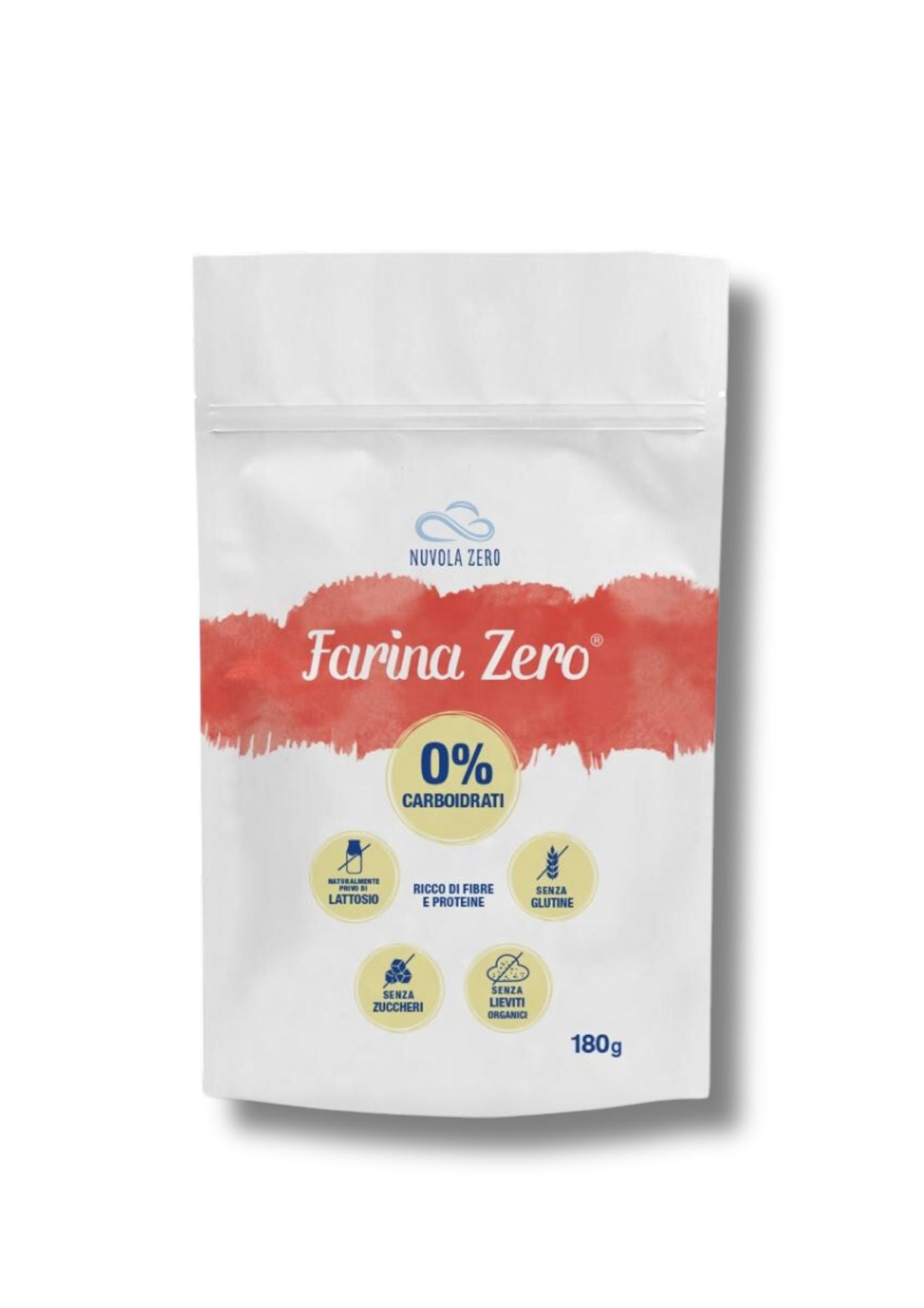 Harina keto, 0 carbohidratos, sabor neutro, Nuvola Zero