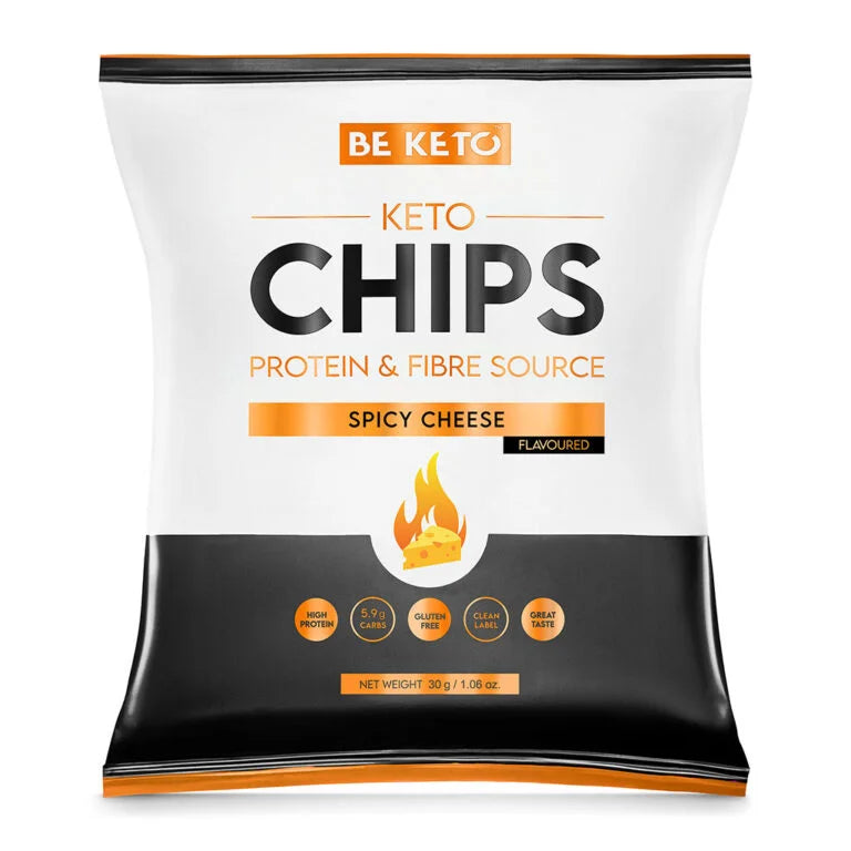 Chips Keto de Queso Picante – 30 gr. Be keto