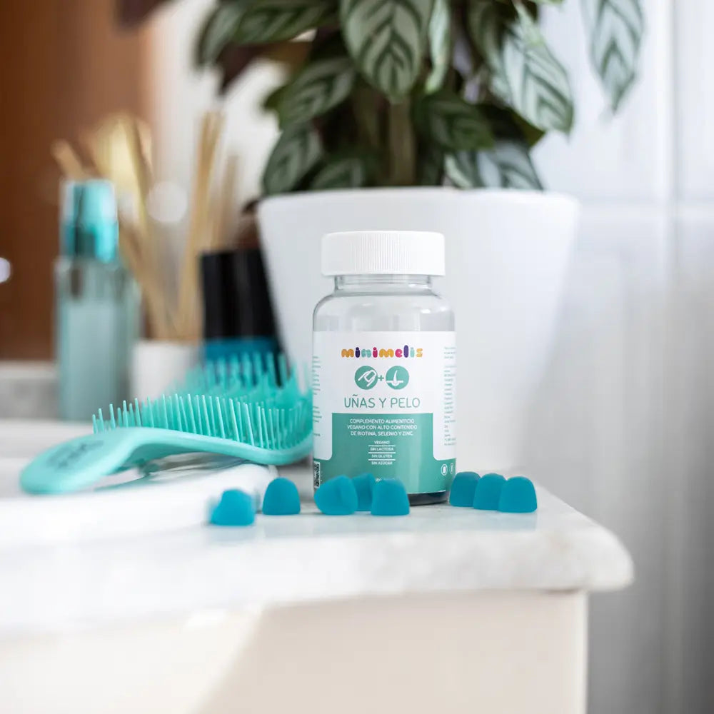 Gomas de Biotina. 180g Unhas, Pele e Cabelo