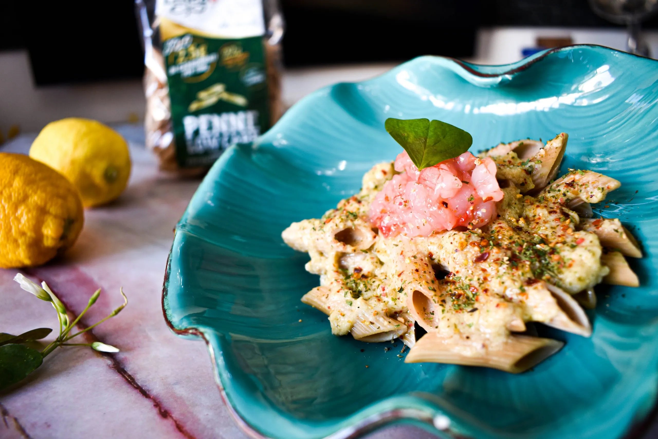 Noodles cetogénicos, sabor tradicional italiano. 250 g. Rico em proteína e apenas 2,5 hidratos de carbono por 100 g. Linha 6