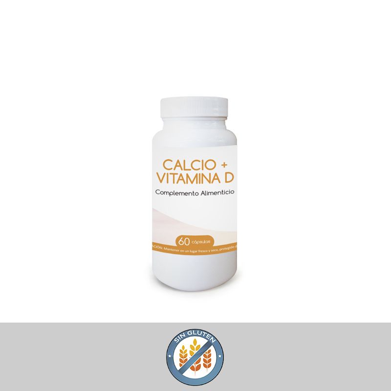 Calcium and Vitamin D. (60 capsules). Diet Pro