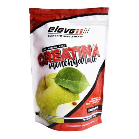 Creatina mono-hidratada com sabor a maçã, 300 gr