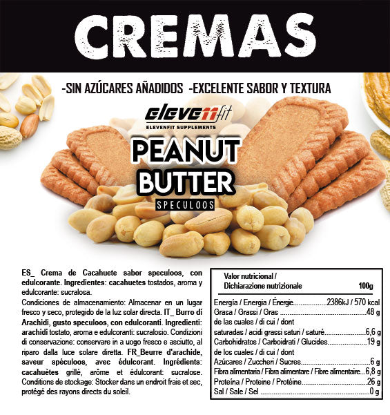 Crema de cacahuete sabor SPECULOOS, 300 gr