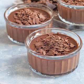Pudín de chocolate keto · 3,4g netos · 15g proteína · 125g · Pronutrition