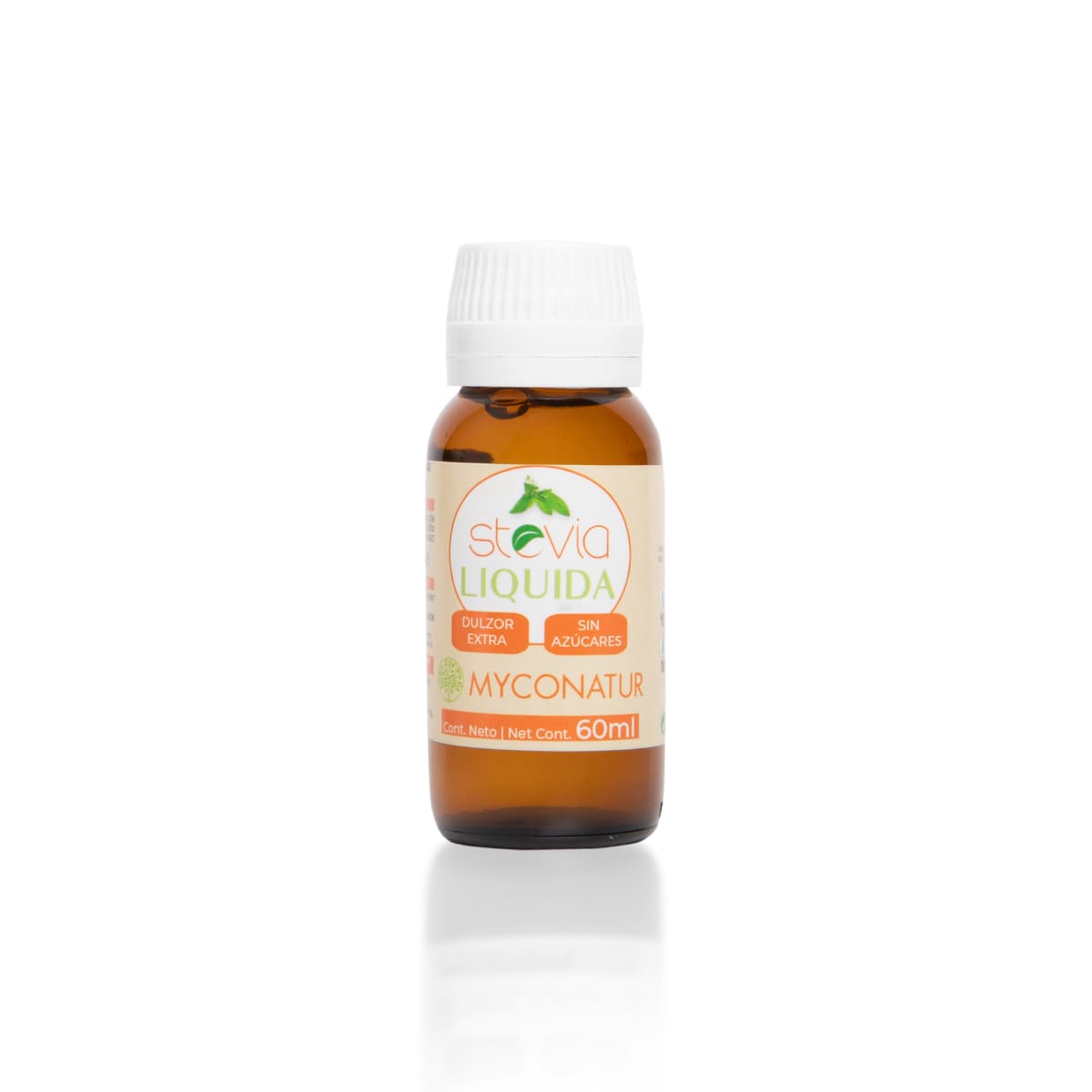 Liquid stevia, 60 ml. Myconatur