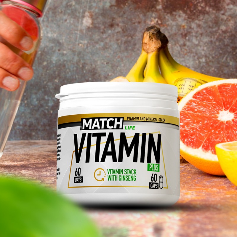 Vitamin Plus Stack 60 caps - Imagen 2