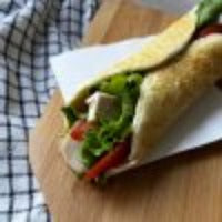 Mistura para wrap cetogénica. Zero hidratos de carbono e sem glúten. Nuvola Zero