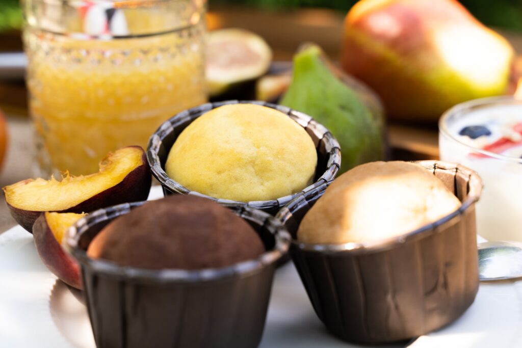 Muffin de vainilla 0 carbos, sin gluten y sin lactosa, Nuvola Zero