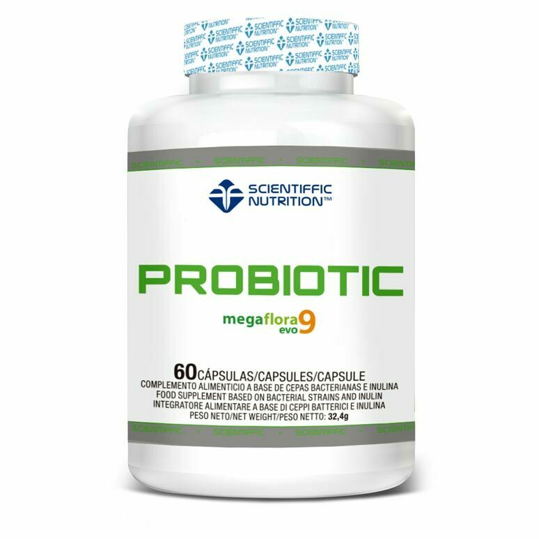 Probióticos, envase para 2 meses