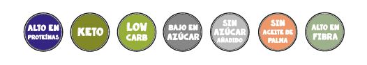 Torrada crocante de sésamo. 45 g. Cetogénica e rica em proteína. Ideal para mergulhar. Delícias com baixo teor de hidratos de carbono.