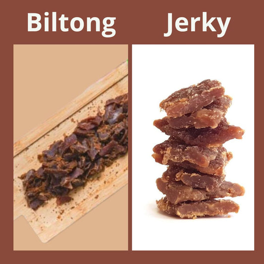 Biltong vs. Jerky: ¿Cuál es la diferencia? 🥩🤔