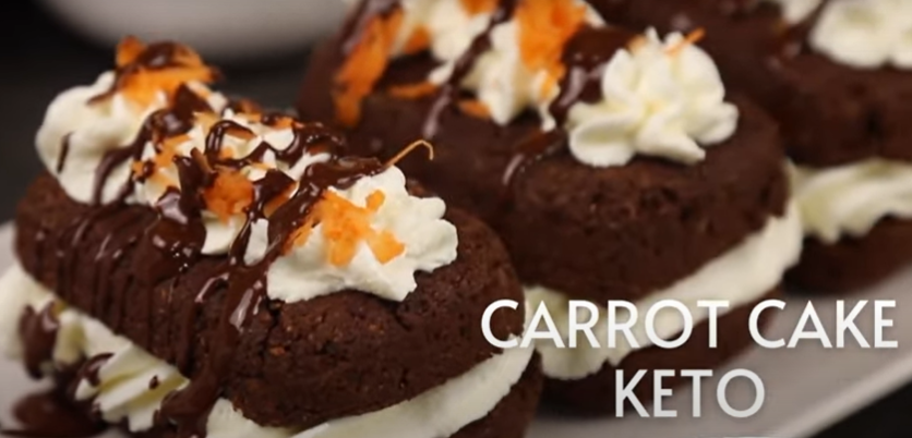 receta carrot cake keto
