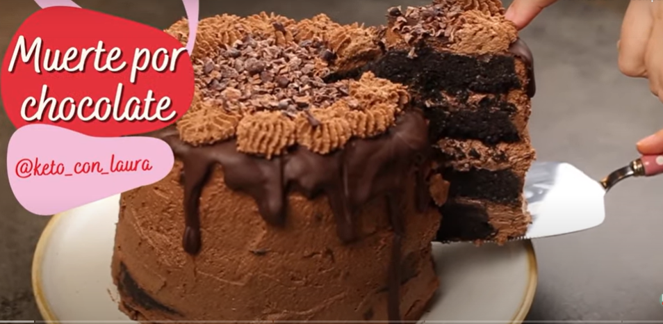 receta tarta chocolate keto
