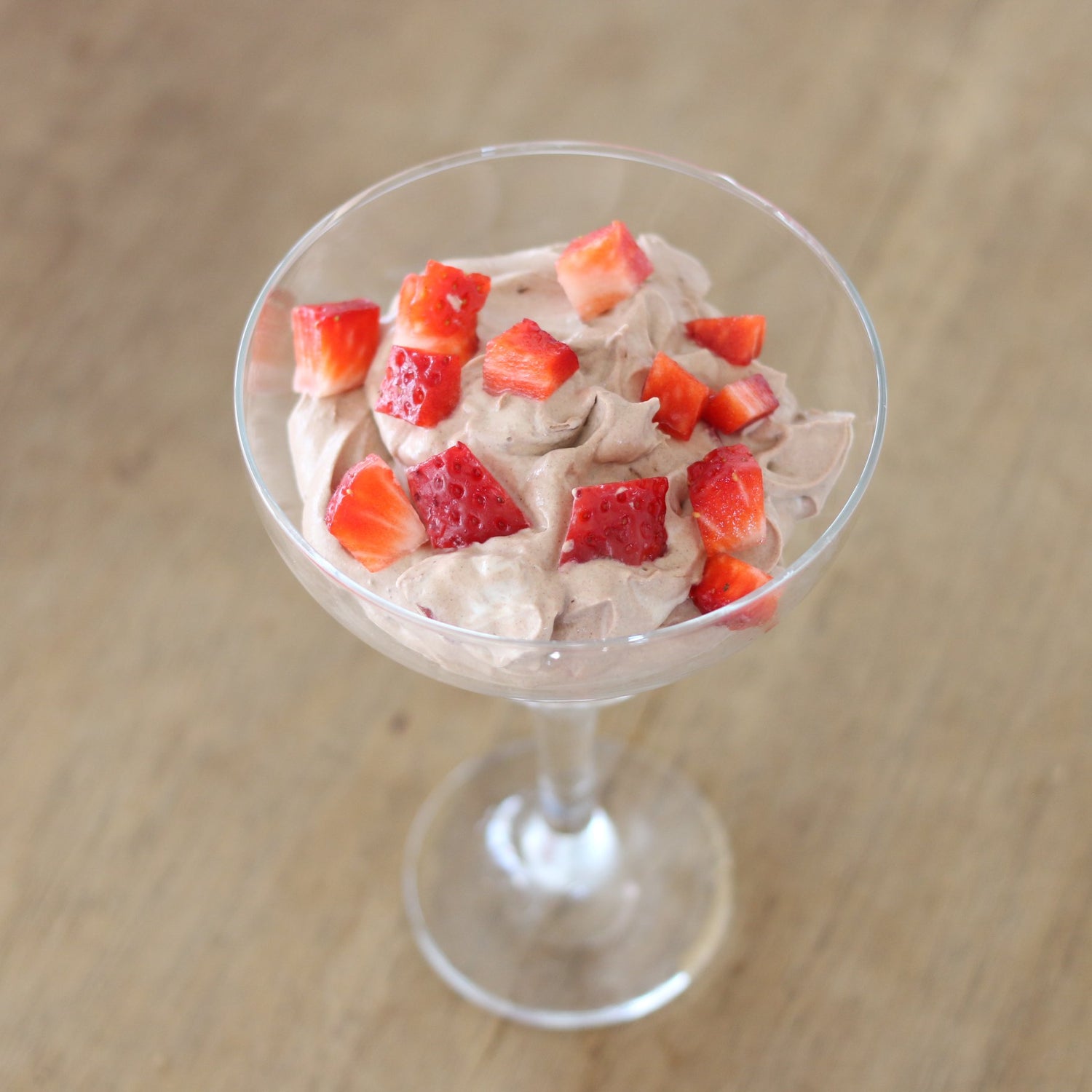 Receta Mousse de chocolate y mascarpone keto