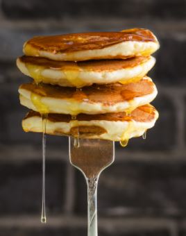 Tortitas cetogénicas (pancakes keto)