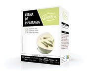 Crema de espárragos proteinada. 5 sobres. Diet Pro