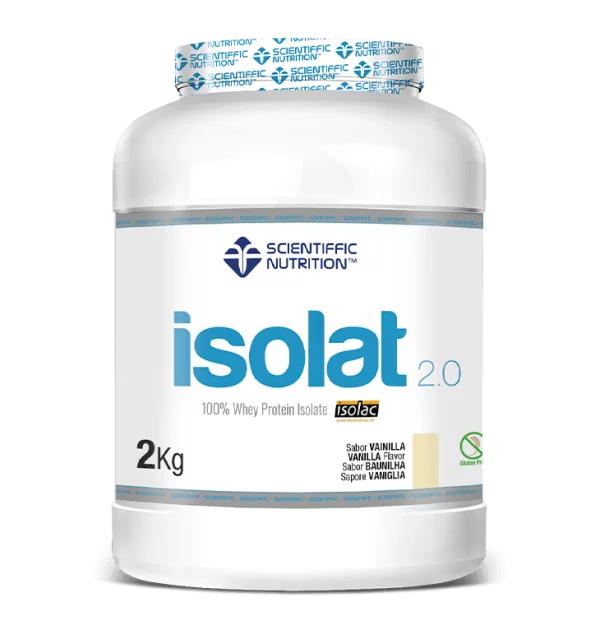 PROTEINA ISOLAT 2.0, 2KG sabor  VAINILLA, Scientiffic Nutrition