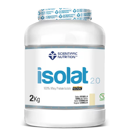 PROTEINA ISOLAT 2.0, 2KG sabor  VAINILLA, Scientiffic Nutrition