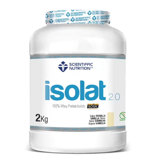 PROTEINA ISOLAT 2.0, 2KG sabor  VAINILLA, Scientiffic Nutrition