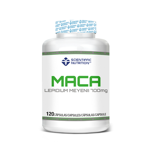 Maca, 120 cápsulas, 700 mg. Scientiffic Nutrition