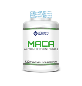 Maca, 120 cápsulas, 700 mg. Scientiffic Nutrition