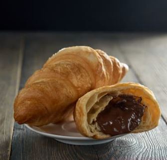 Croissant Keto Relleno de Chocolate. 50gr. ¡¡¡Sólo 2 carbos netos!!! Low Carb Goodies