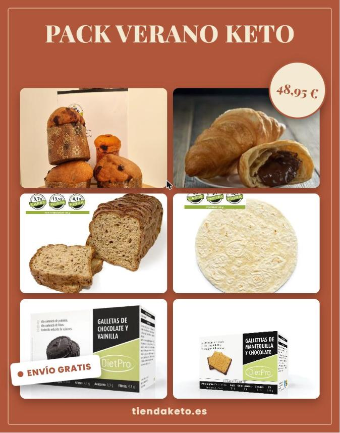 Pack Verano Keto · Para picar y llevar
