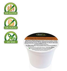 Natillas Keto de Chocolate, 120 gr. DietPro
