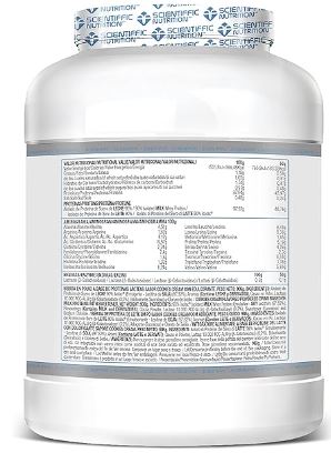 PROTEINA ISOLAT 2.0, 908gr sabor  COOKIES CREAM, Scientiffic Nutrition