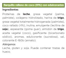 Barquillo de coco keto, 190gr (5*38gr) Low Carb Goodies
