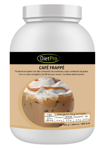 Bebida Keto sabor Capuchino, 450g. Envase económico. Diet Pro