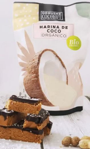 Harina de Coco orgánico. 400gr. Genuine Coconut