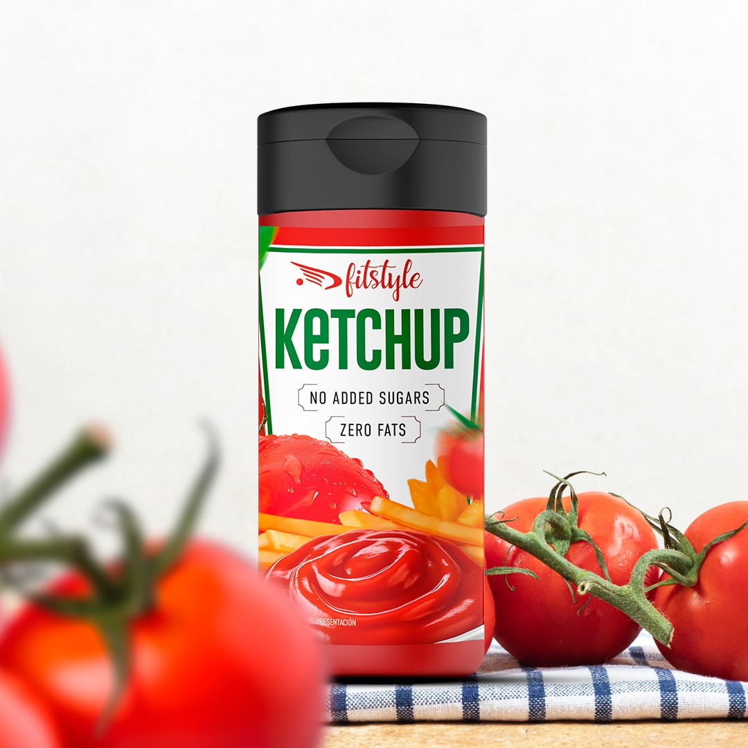 Salsa ketchup keto · 0,8g netos · 280g · Fitstyle