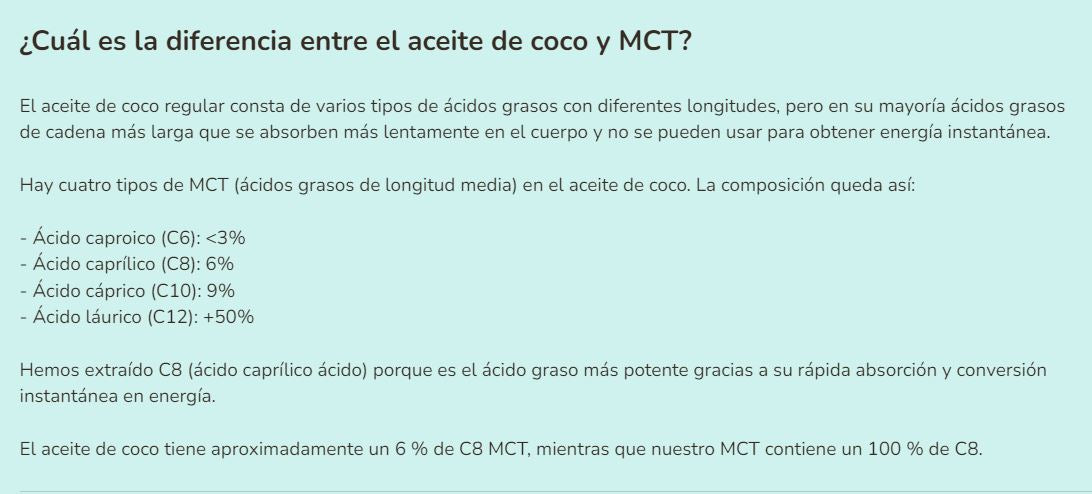 ASWAGANDHA CON MCT EN POLVO