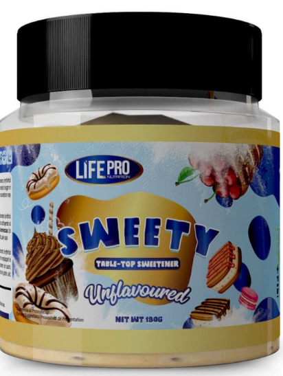 Endulzante keto sin sabor 180g. Life Pro