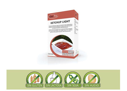 Ketchup keto. 12 sobres individuales. Diet Pro