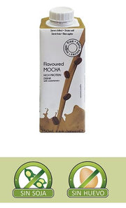 3 Batidos proteicos Sabor Moka. 3 individuales,  250 ml. c/u. Diet Pro