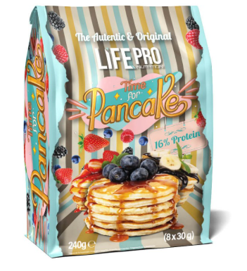 Pancakes Keto.  8X30g. Life Pro