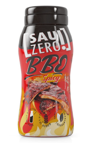 Salsa Barbacoa Spicy Sauzero Zero Calories 310ml. Life Pro